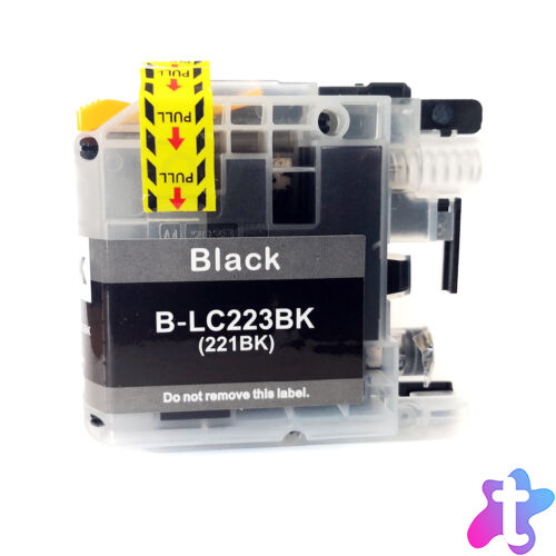 LC223 Bk fekete festékpatron, utángyártott, PQ/NN