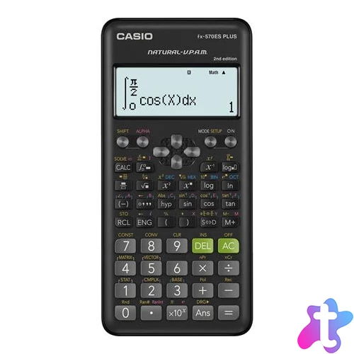 FX-570ES Plus 2E számológép, tudományos, 417 funkció