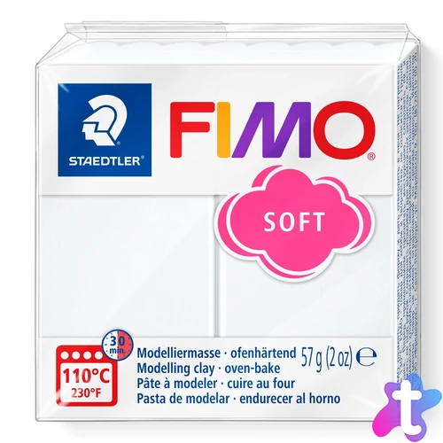 Gyurma, 57 g, égethető, Soft, fehér