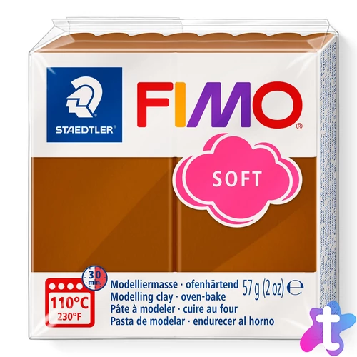 Gyurma, 57 g, égethető, Soft, karamell
