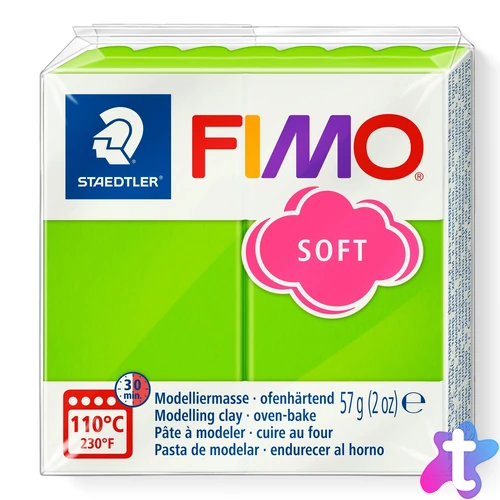Gyurma, 57 g, égethető,Soft, alma zöld