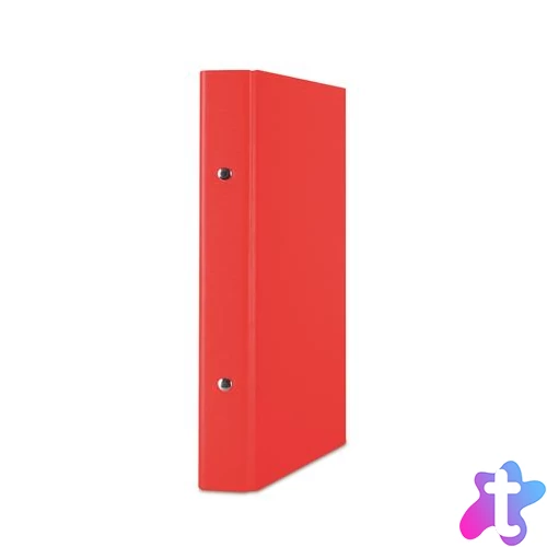 Gyűrűs könyv, 2 gyűrű, 30 mm, A5, PP/karton, DONAU, piros