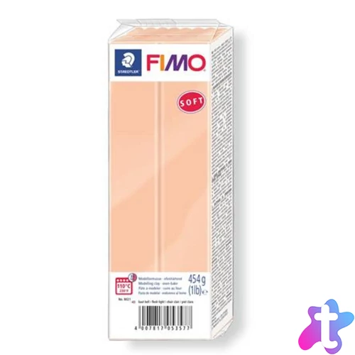 Soft gyurma, 454 g, égethető, testszínű