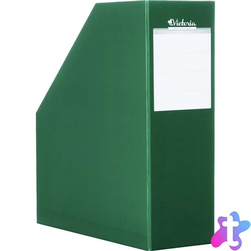 Office iratpapucs, karton, 90 mm, zöld
