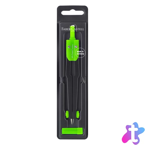 Körző, fém, heggyel, vegyes színek