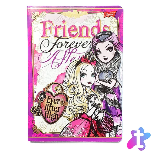 Füzet, tűzött, A5, vonalas, 32 lap, 1. osztály, UNIPAP "Ever After High"