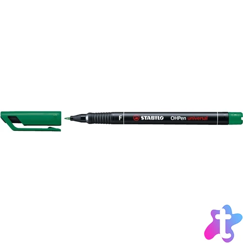 OHPen F alkoholos marker, 0,7 mm, zöld
