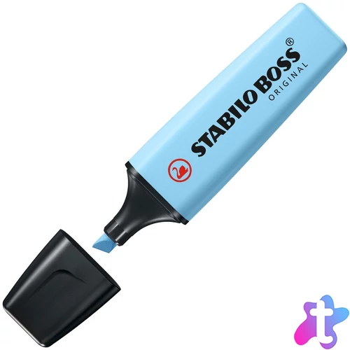 BOSS original Pastel szövegkiemelő, 2-5 mm, jeges kék