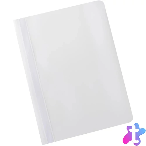 gyorsfűző, PP, A4, fehér
