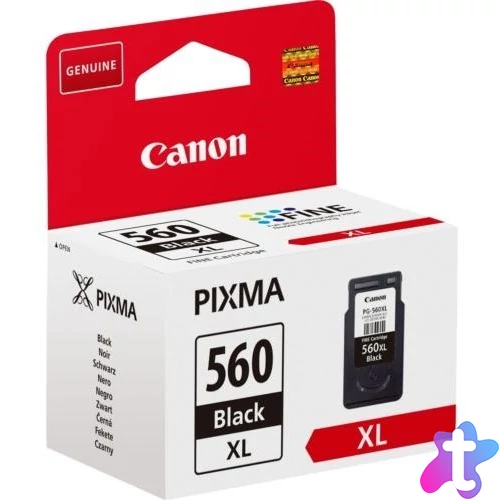 PG-560XL (3712C001) festékpatron, fekete, nagy kapacitású, eredeti