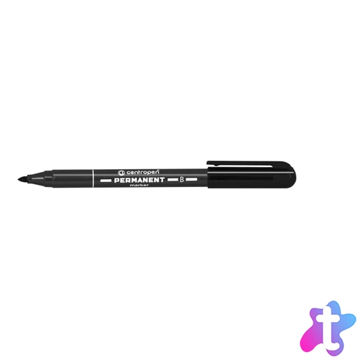 2836 Alkoholos marker, 2 mm, B, fekete