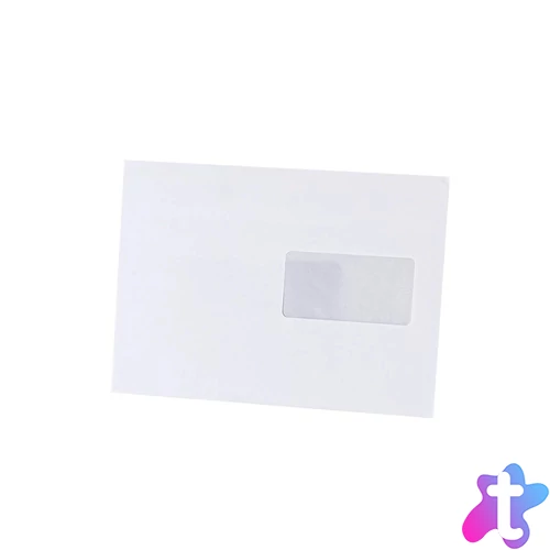 LC/5 boríték, szilikonos, jobb ablakos, 162x229 mm, J20A60