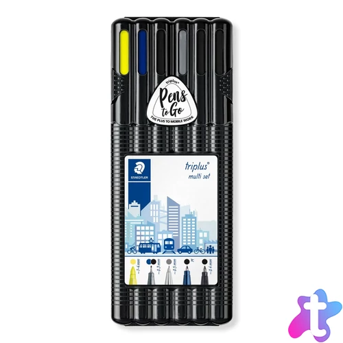 Triplus multi set 34 vegyes írószer készlet, 6 darabos