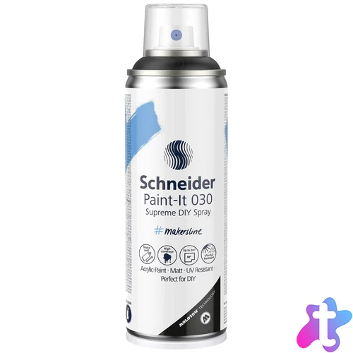 Paint-It 030 Akrilfesték spray, 200 ml, fekete