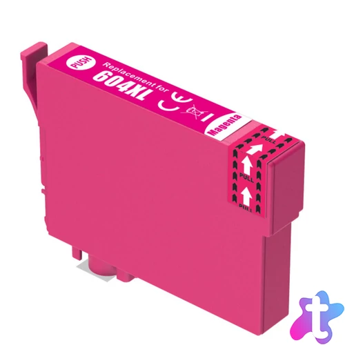604XL M (C13T10H34010) utángyártott festékpatron, magenta