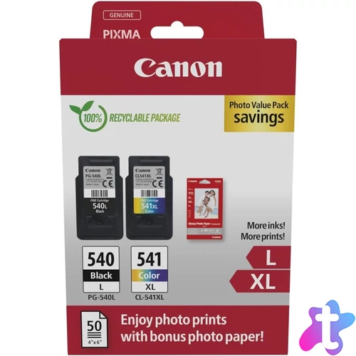 PG-540L + CL-541XL festékpatron csomag  11+15 ml