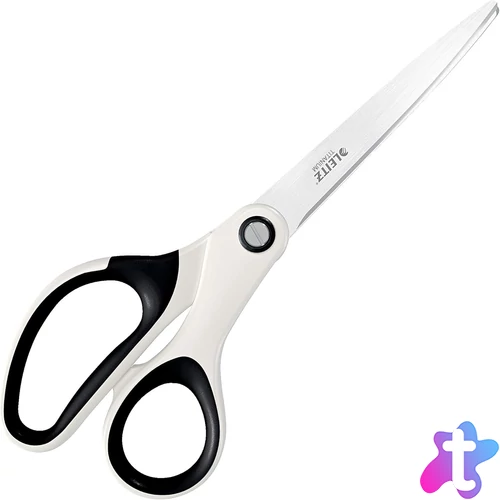 Wow irodai olló, titán, 20.5 cm, fehér/fekete