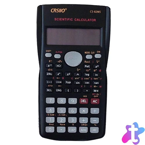 CS-82MS tudományos számológép, 240 funkciós, fekete