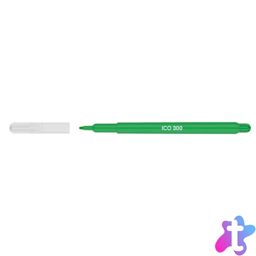 Rostirón, filctoll, vízbázisú, Ico 300, zöld
