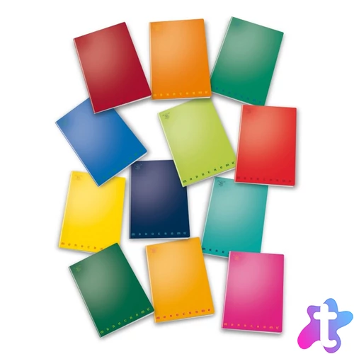 Monocromo Original A6 40 lapos tűzött kockás füzet, 1 db