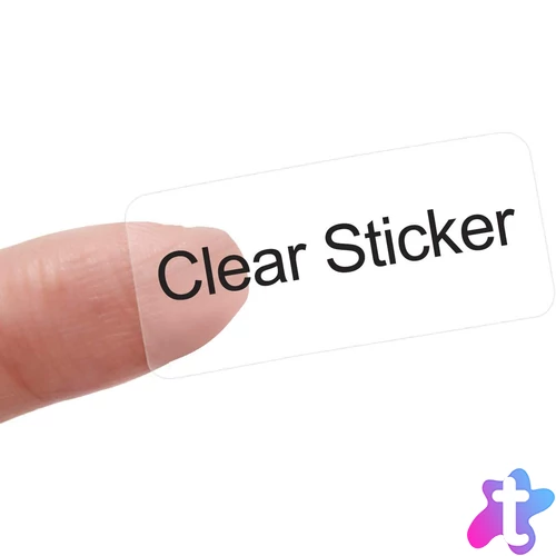 T14*30-210 Thermal Label Transparent címkenyomtató szalag