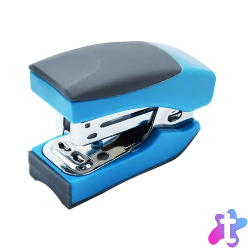 Tűzőgép 15lap, 24/6, mini Bluering® M322 világoskék test