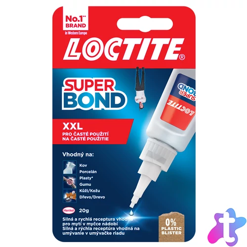 Loctite Super Bond XXL egykomponensű folyékony pillanatragasztó, 20g