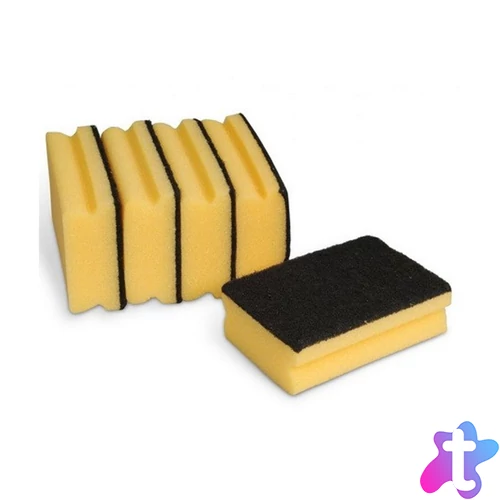 Mosogatószivacs, formázott, Spontex BigMax, 5 db/csomag