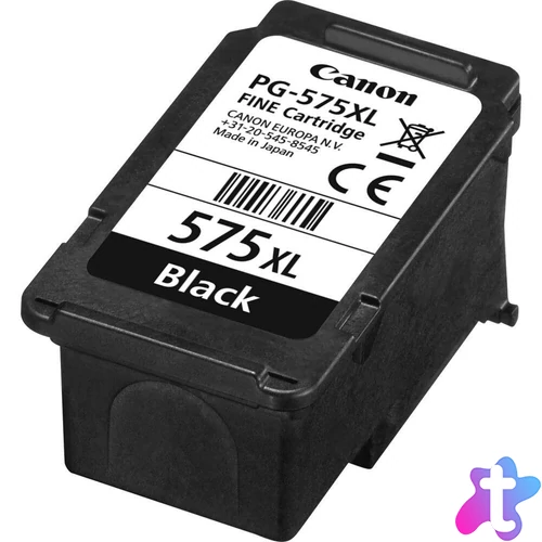 PG-575XL Tintapatron Pixma TR4750i, TS3550i nyomtatókhoz, CANON, fekete, 400 oldal