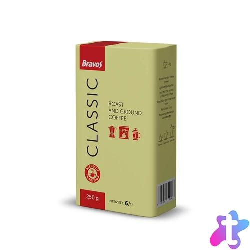Classic kávé, pörkölt, őrölt, 250 g