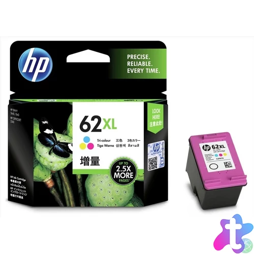 Utángyártott Hp 62XL/C2P07AE tintapatron color ECO