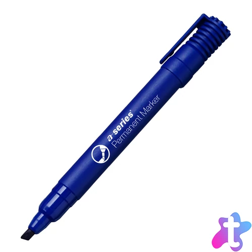 Alkoholos marker 2-5mm, vágott végű A-series kék