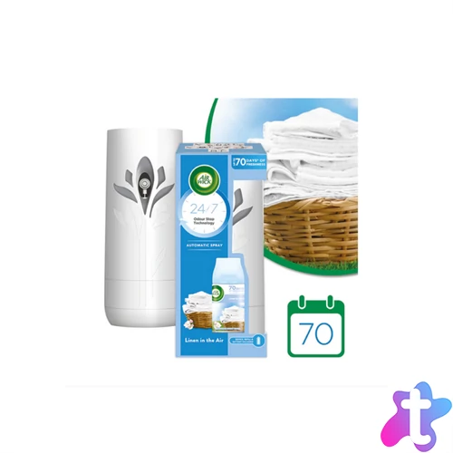 Légfrissítő készülék utántöltővel 250 ml AirWick Freshmatic Frissen mosott ruha
