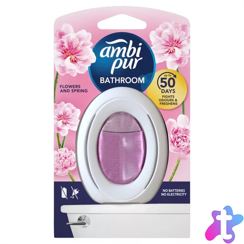 Légfrissítő 7,5 ml  Ambi Pur Bathroom Flowers and Spring