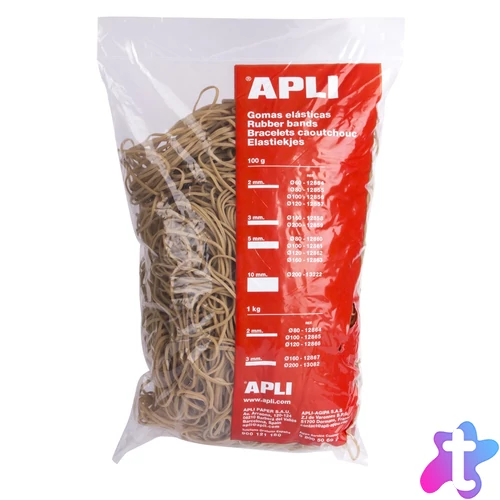 Gumigyűrű 80 x 2 mm, 1 kg/csomag Apli