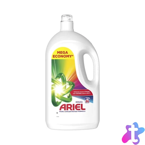 Mosógél 3,87 liter (86 mosás) színes ruhákhoz Ariel Color