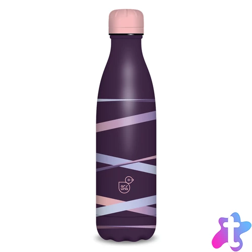 Fémkulacs duplafalú 500ml Ars Una Ribbon-purple (5168) 22