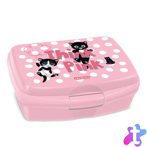 Uzsonnás doboz, lányos, Ars Una THINK-PINK (5285) 23