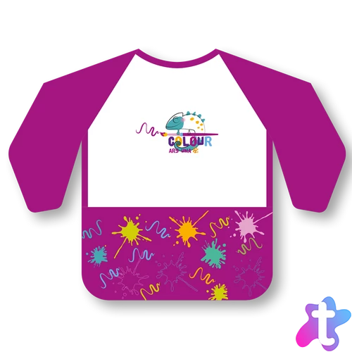 Festőkötény lányos Ars Una rózsaszín