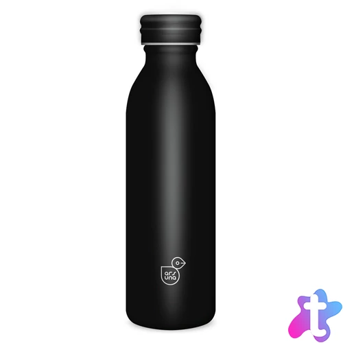 Fémkulacs duplafalú 600ml Ars Una Noir