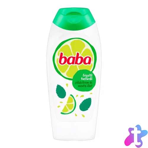 Tusfürdő 400 ml Baba zöldcitrom és menta