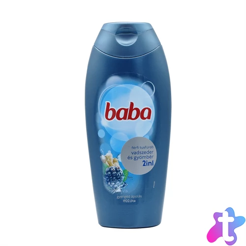 Tusfürdő 400 ml Baba 2 in 1 férfi Vadszeder & Gyömbér