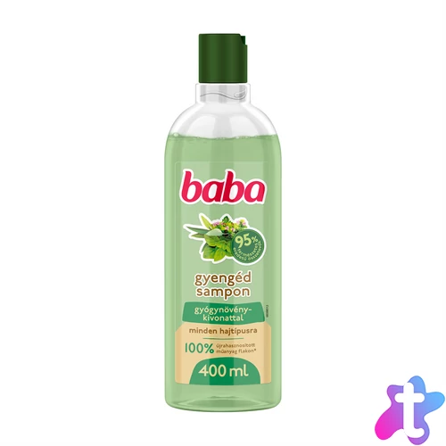 Sampon 400 ml Baba Gyógynövény kivonattal
