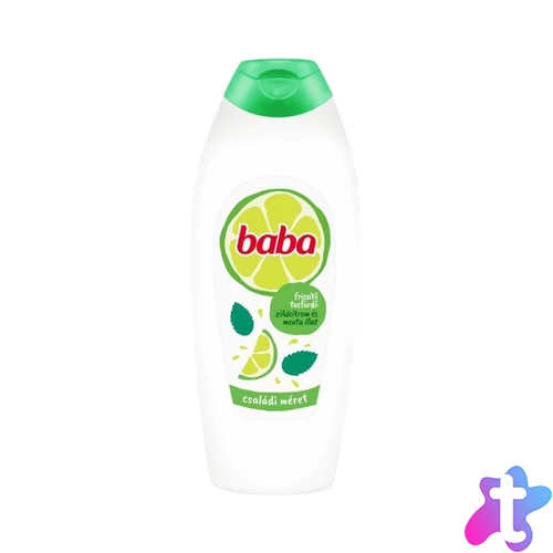 Tusfürdő 750 ml Baba Zöldcitrom és Menta