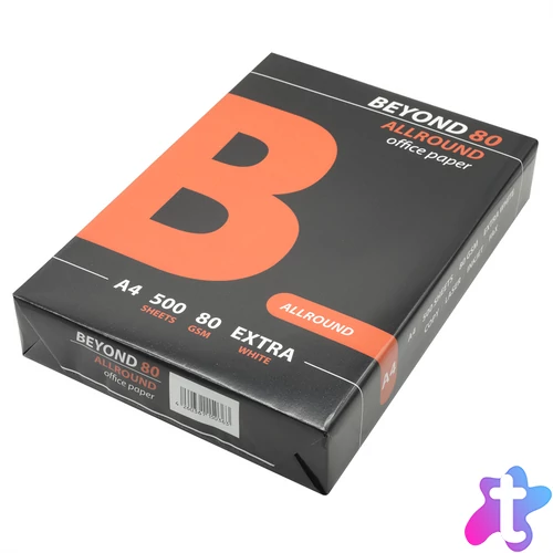 Másolópapír A4, 80g, Beyond Allround 500ív/csomag, 