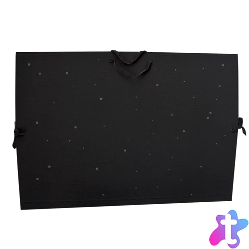 Rajztábla tartó, rajzlaptartó B4, méret műbőr, szalagfüles Bluering® prémium