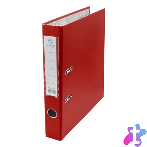 Iratrendező A4, 5cm,lapraszerelt, Bluering® Smart piros