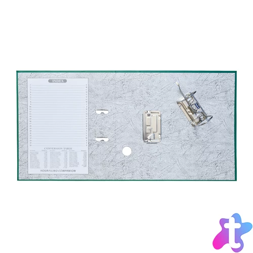 Iratrendező A4, 7,5cm,lapraszerelt, Bluering® Smart zöld