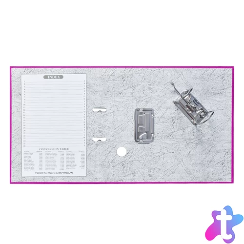 Iratrendező A4, 5cm,lapraszerelt, Bluering® Smart lila