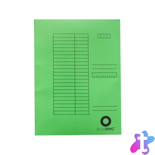 Gyorsfűző A4, karton 230g Bluering® zöld
